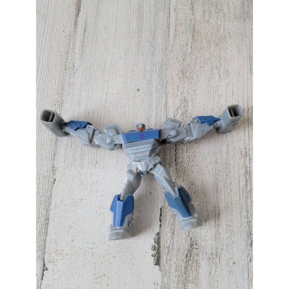 McDonald's Transformer gray robot 2013 Hasbro toy figure